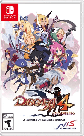 Disgaea 4 Complete+ NSP, XCI Switch Rom V1.1.2 Free Download