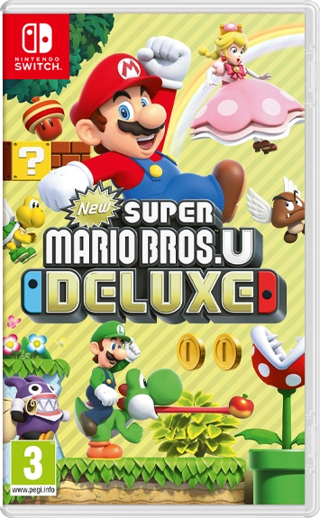 New Super Mario Bros. U Deluxe NSP, XCI Switch Rom V1.0 Free Download