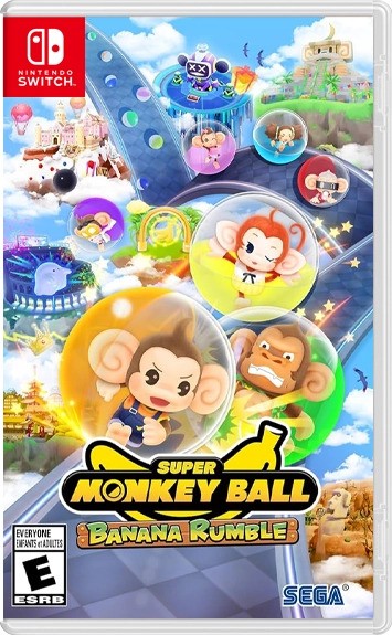 Super Monkey Ball Banana Rumble NSP, XCI Switch Rom V1.1.1 Free Download