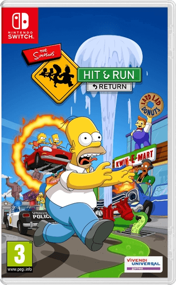 The Simpsons: Hit & Run NSP, XCI Switch Rom V1.0 Free Download