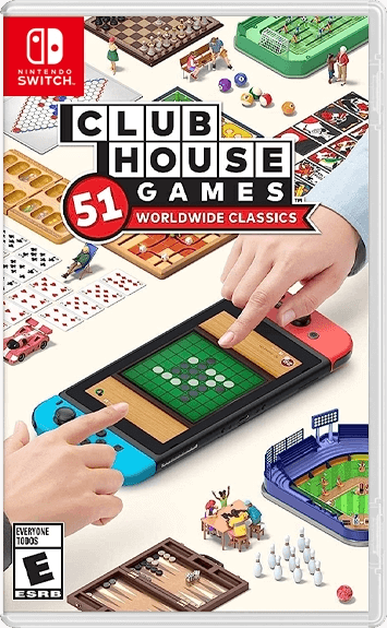 Clubhouse Games: 51 Worldwide Classics NSP, XCI Switch Rom V1.1.3 Free Download